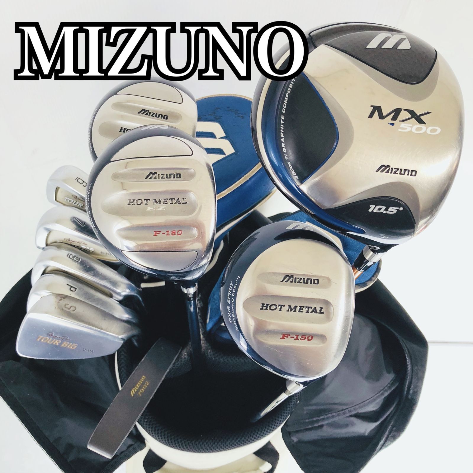 MIZUNO ミズノ メンズ ゴルフ クラブ セット 初心者 入門 バッグ