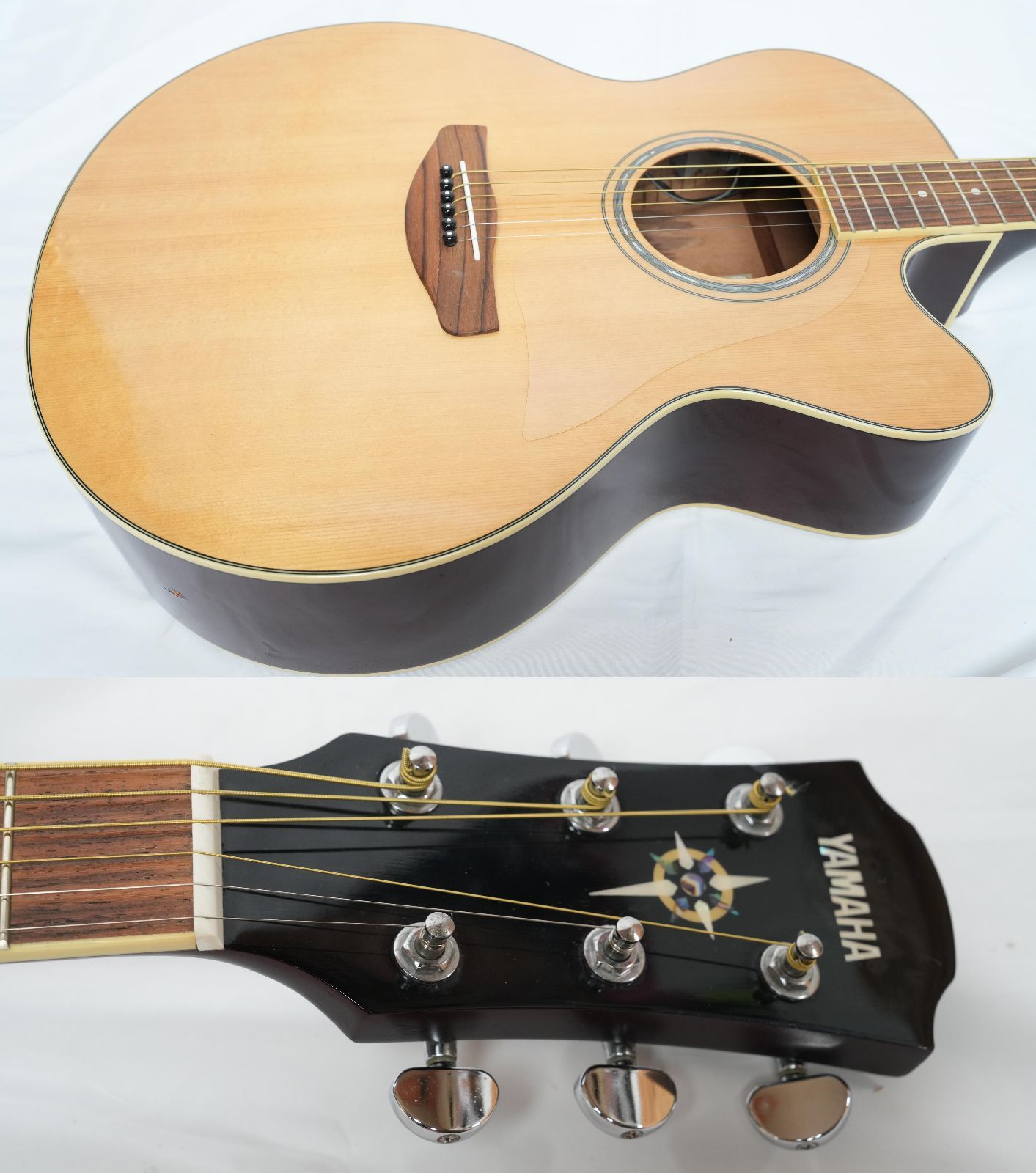 ☆YAMAHA CPX-500 II NATURAL エレアコ 電池ボックス不良 難有り