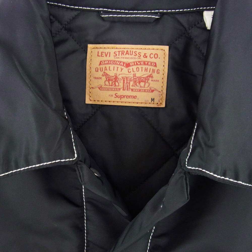 ジャケット・アウター Supreme 19AW LEVI'S Nylon Trucker Jacket Supreme シュプリーム 19AW × LEVI'S リーバイス Nylon Trucker Jacket