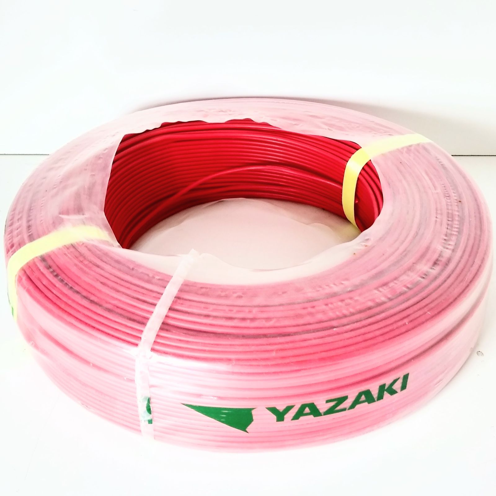 X02618 矢崎電線 ソフトEM-IE F 2.0㎜ 赤 300ｍ 電線 建築資材 電気工事 ケーブル HRDEVELOPMENT_JP