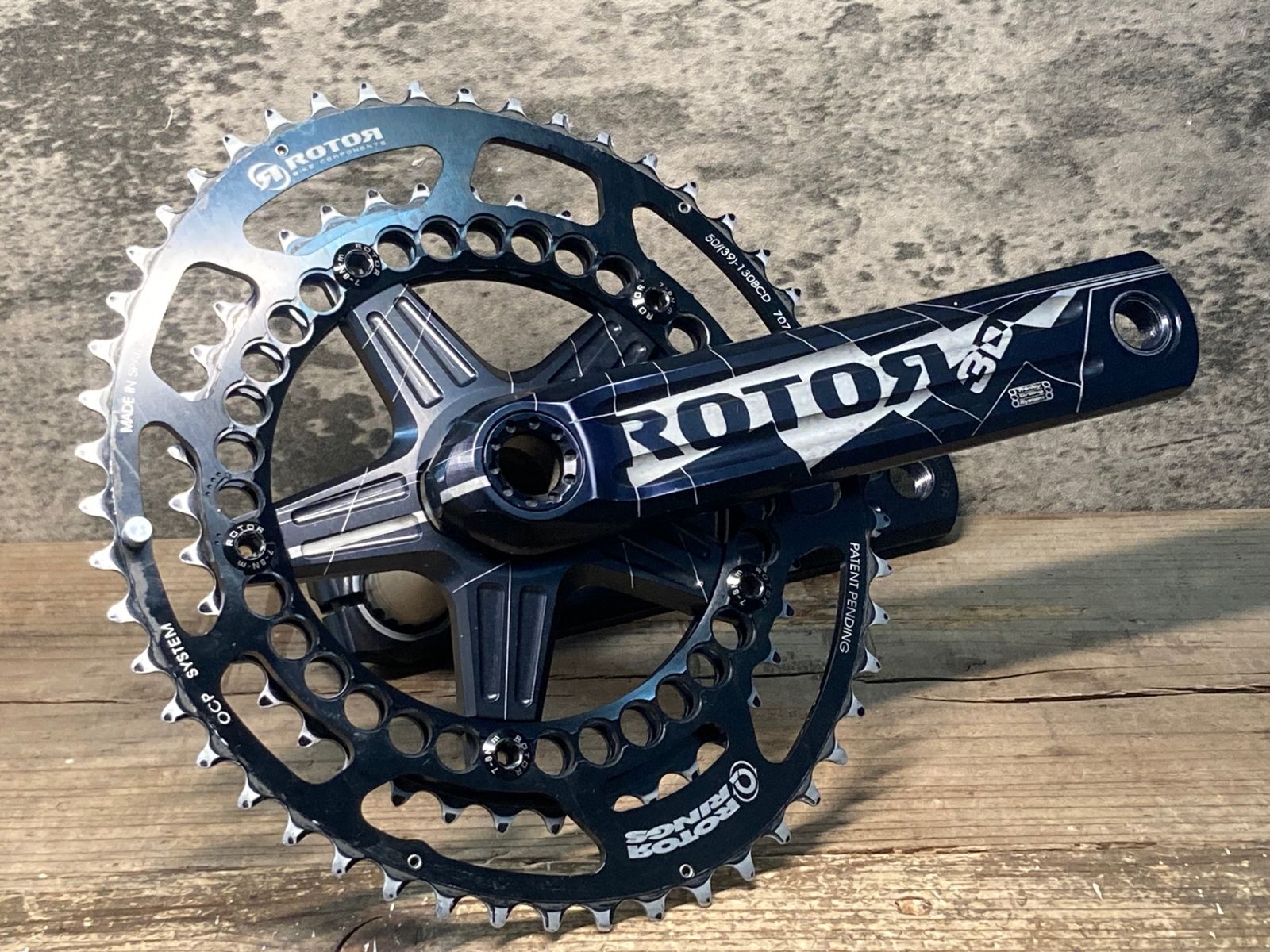 IY317 ローター ROTOR 3D24 クランクセット 50|39T 170mm