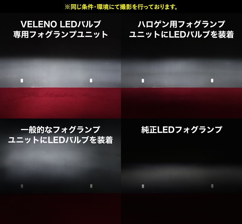 ハスラー H26.1～R1.12 / MR31S , MR41S / MR52S / MR92S フォグランプユニット VELENO 純正交換 純正LED フォグランプ交換 Sタイプ フォグランプ交換