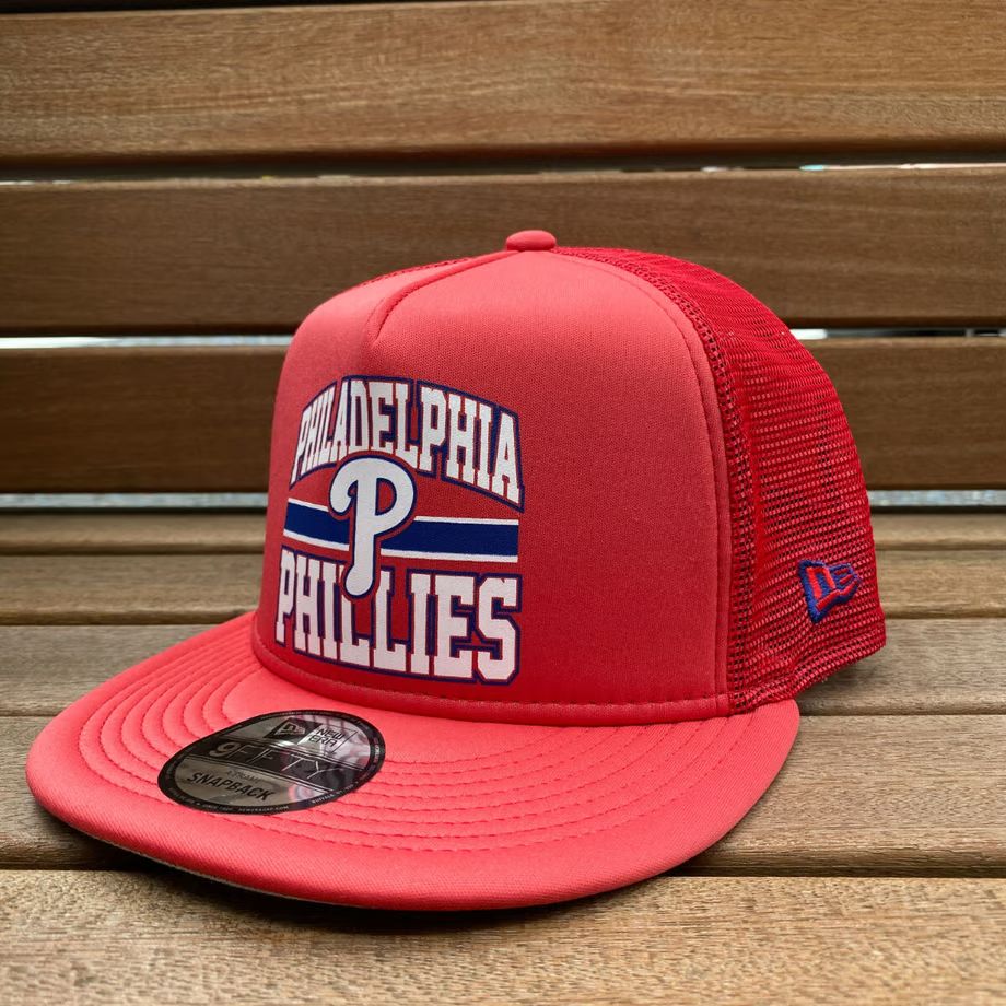 海外限定 ニューエラ LogoTrucker 9Fifty フィリーズ Phillies トラッカーキャップ MLB - メルカリ