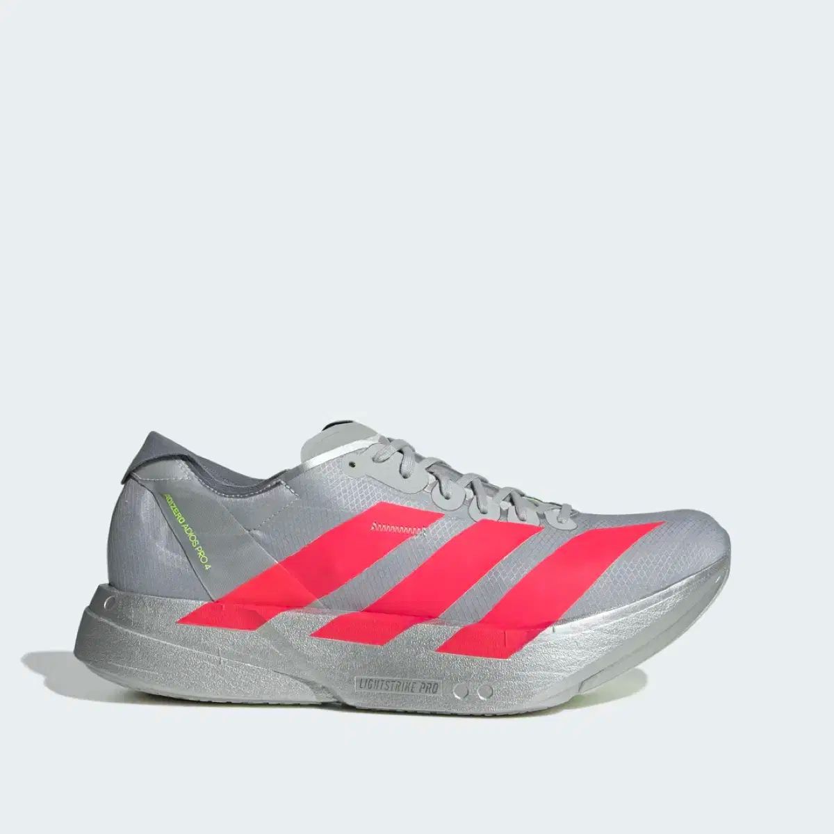 270 adidas アディダス アディジェ アディオス プロ 4 メタリックシルバー