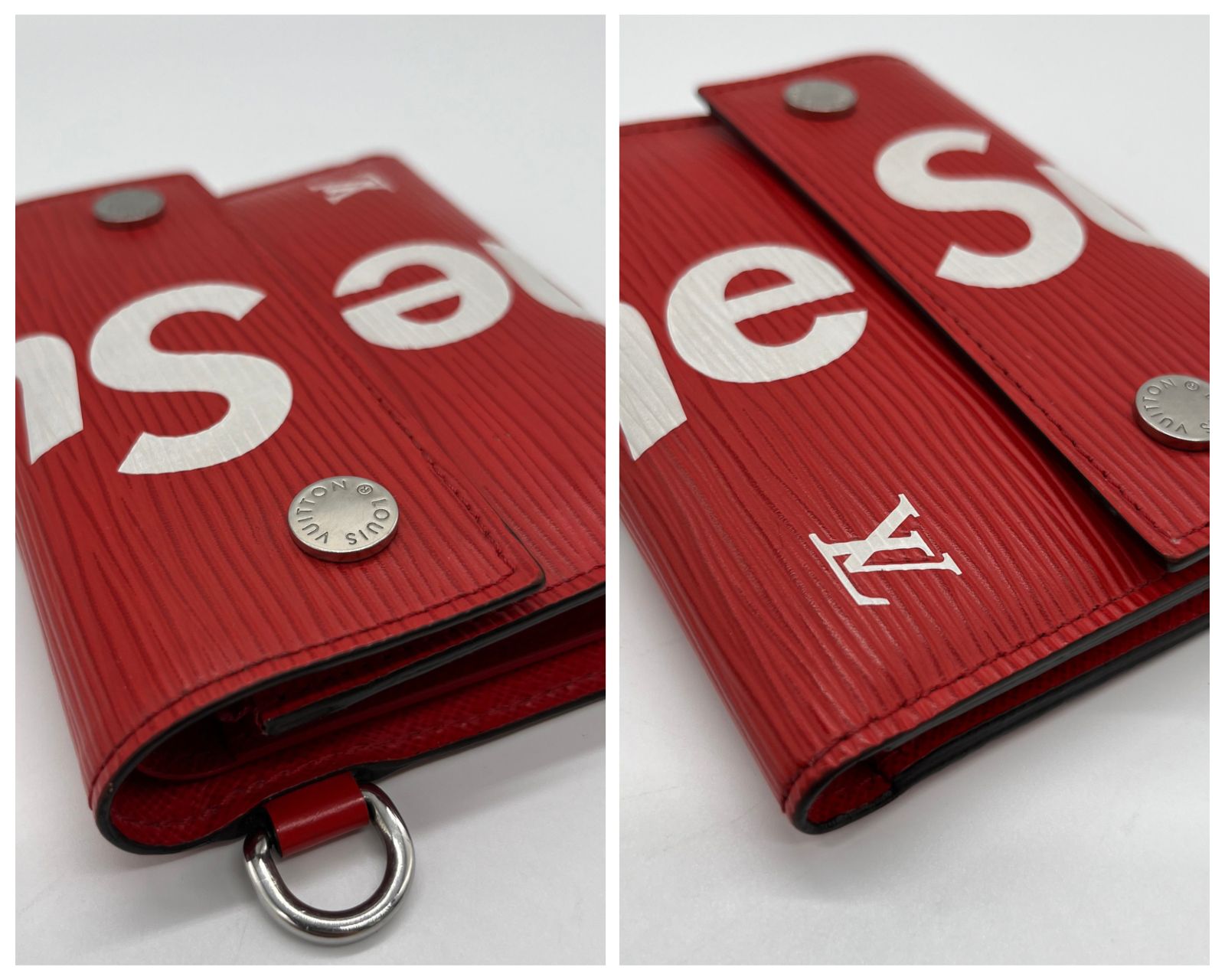 本物/正規品】 Supreme × Louis Vuitton Wallet チェーン