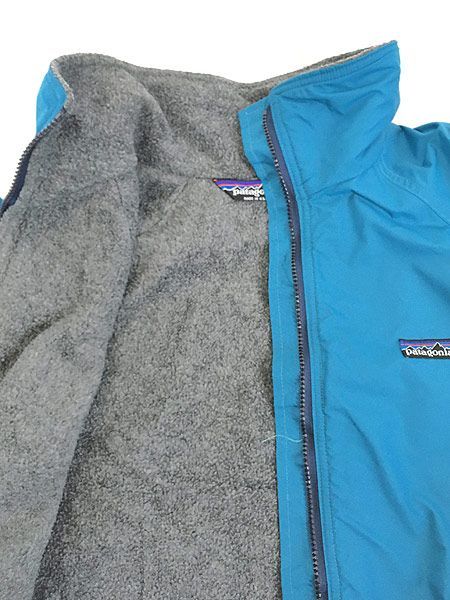 古着 80s USA製 Patagonia 裏地フリース シェルド シンチラ シ - 古着