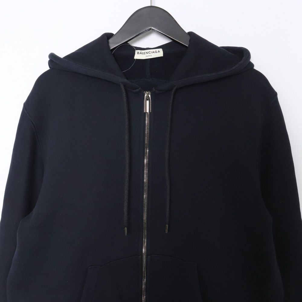 Balenciaga ジップアップ パーカー | ブルー | FARFETCH JP