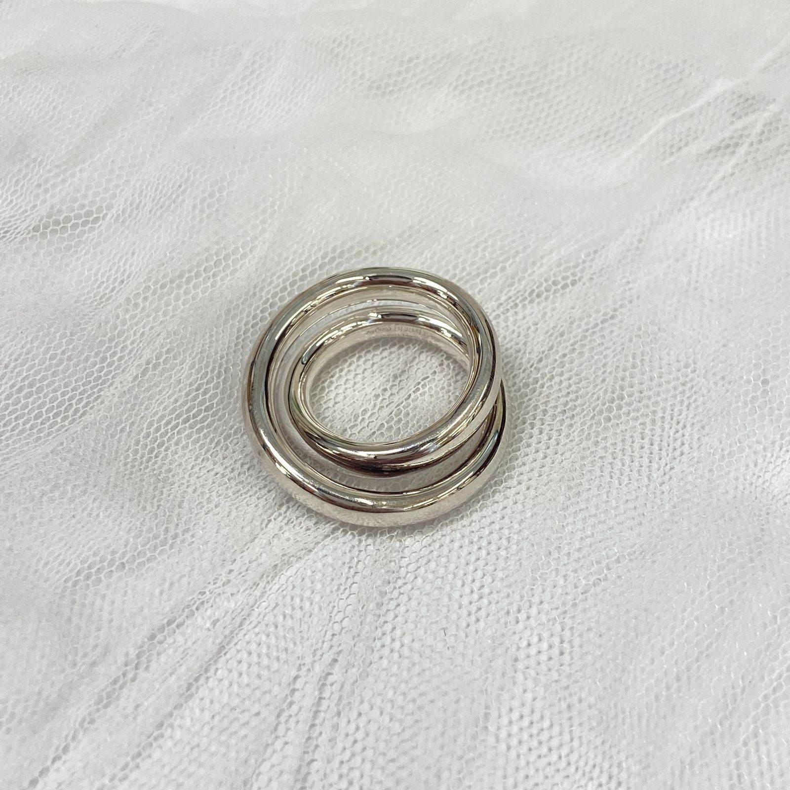 鑑定済み 】 エルメス 《 ヴェルティージュ 》 #52 シルバー925 リング