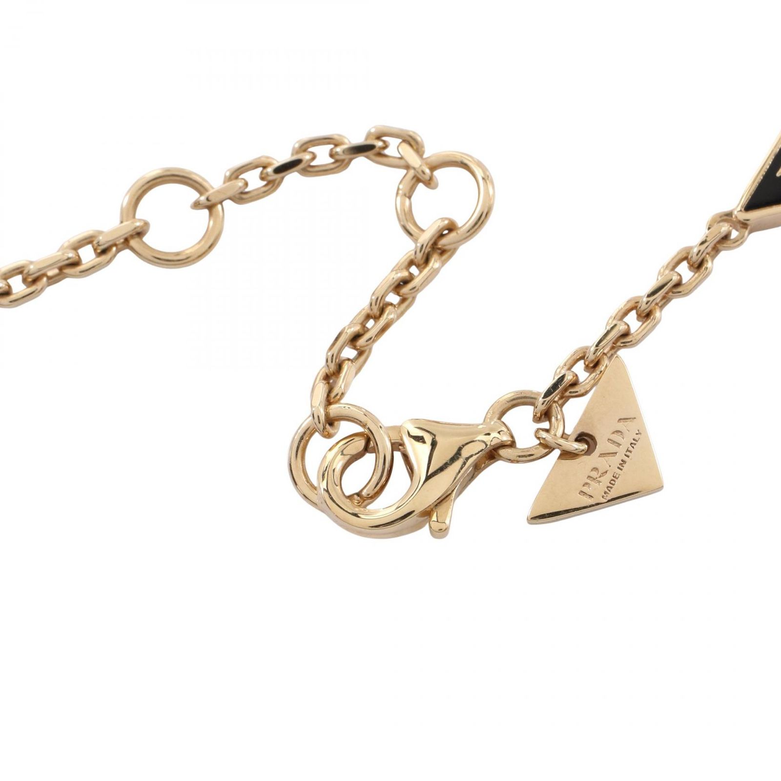 プラダ PRADA ネックレス トライアングルロゴ 1IC081 GP（ゴールド  