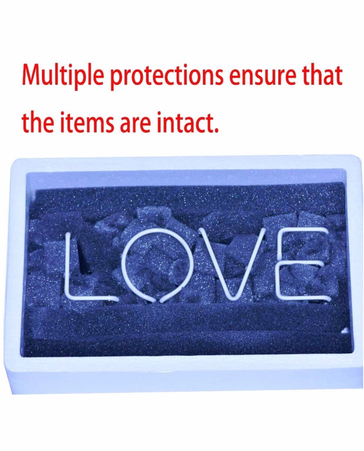 ネオンサイン、LOVE オーダーメイド 省エネ 喫茶店 広告用看板 ドア