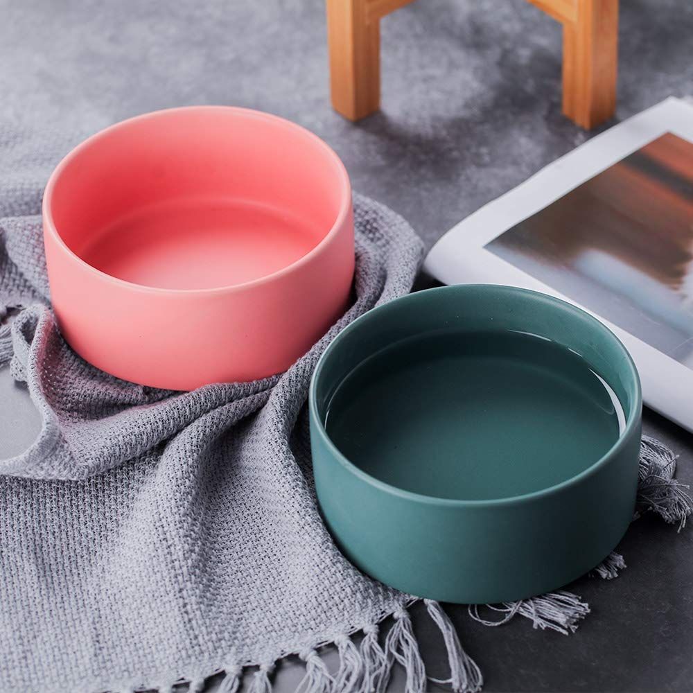 商い グリーン ペット ボウル フードボウル 犬 猫食器 陶器 大容量 850MLウォーター 犬猫用 餌入れ 水入れ 水飲みボウル 木製 ペッ ホワイト ペット ボウル フードボウル 犬 猫食器 陶器 大容量 850MLウォーター ボウル 犬猫用 餌入れ 水入れ 水飲みボウル 木製