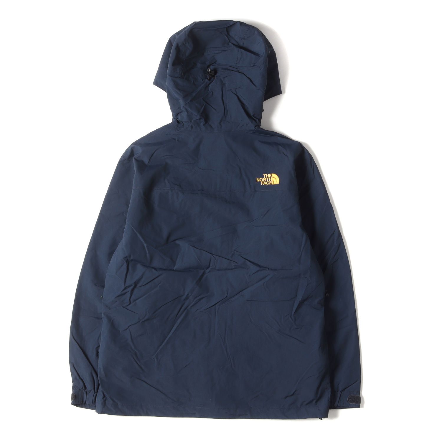 THE NORTH FACE ノースフェイス ジャケット サイズ:S スクープ ジャケット マウンテンパーカー Scoop Jacket /  NP61630 ネイビー イエロー アウター ブルゾン