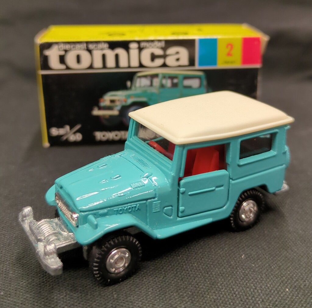 トミカ 黒箱 トヨタ ランドクルーザー 日本製 トミー トミカ黒箱日本製