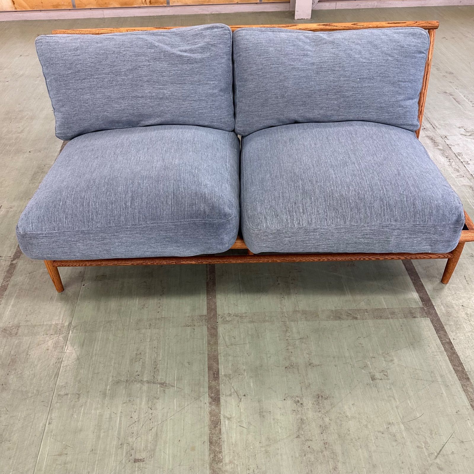 ほぼ新品♡9月28日に届いたばかり！モモナチュラル♡クラウドソファ♡1人用♡ モモナチュラル クラウドソファ オットマン MOMO NATURAL | モモ