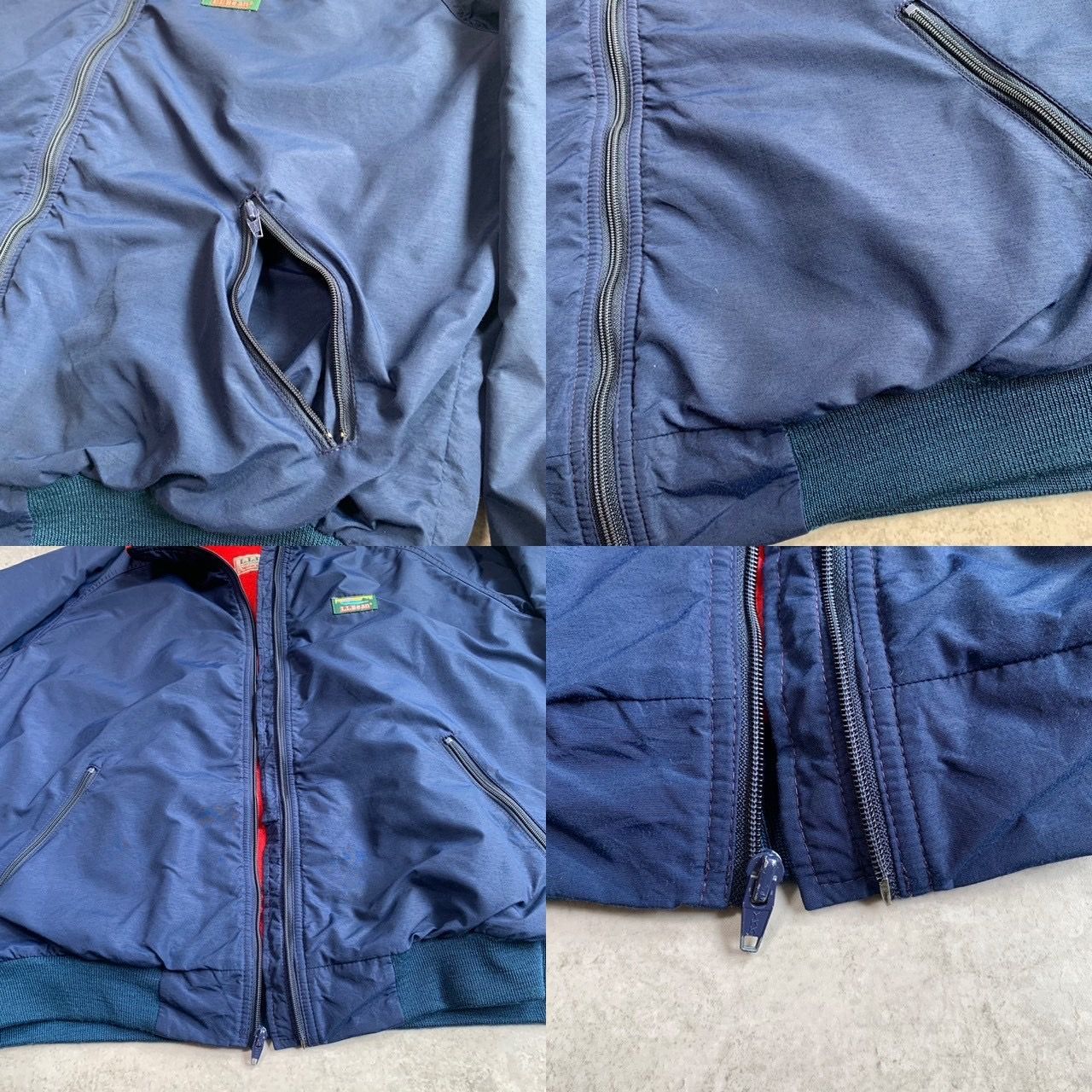 80s L.L.Bean warm up jacket エルエルビーン ウォームアップ