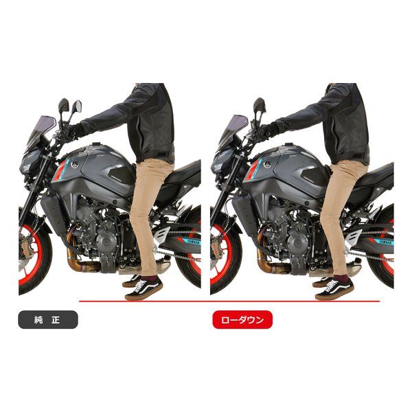 effex 不愉快 ローダウンKIT 20mm YZF-R1 15-19 MT-10SP