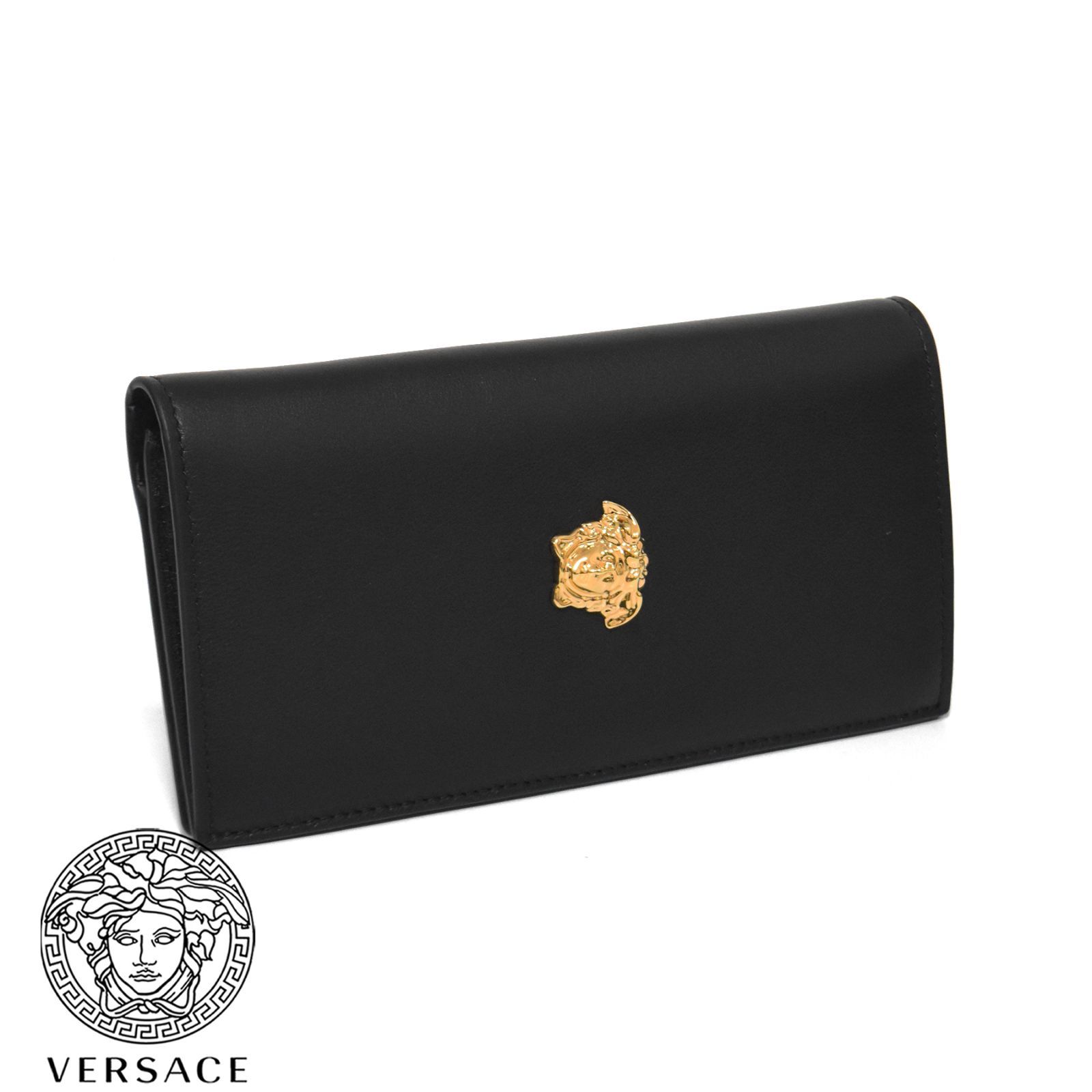 ヴェルサーチ 長財布 VERSACE メンズ 本革 小銭入れ有 1003888 - MISH