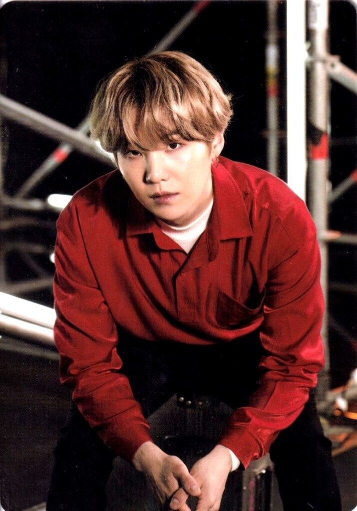 BTS map of the soul ミニフォト suga map of the soul ミニフォト ユンギ SUGA - メルカリ