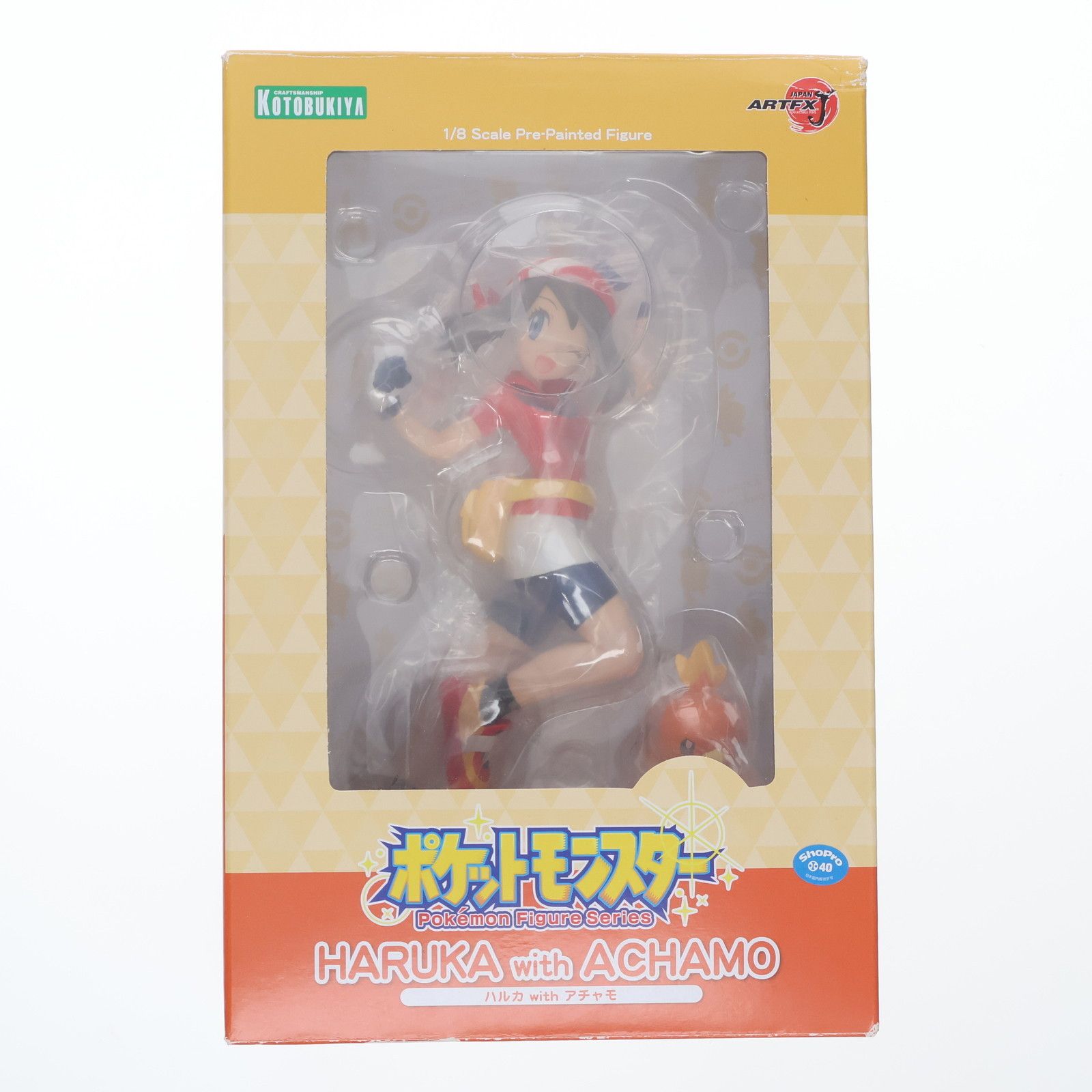 KOTOBUKIYA - ARTFX J ハルカ with アチャモ ポケットモンスター ルビー・サファイア 1/8 完成品 フィギュア(PP962) コトブキヤ ARTFX J ハルカ with アチャモ ポケットモンスター ルビー