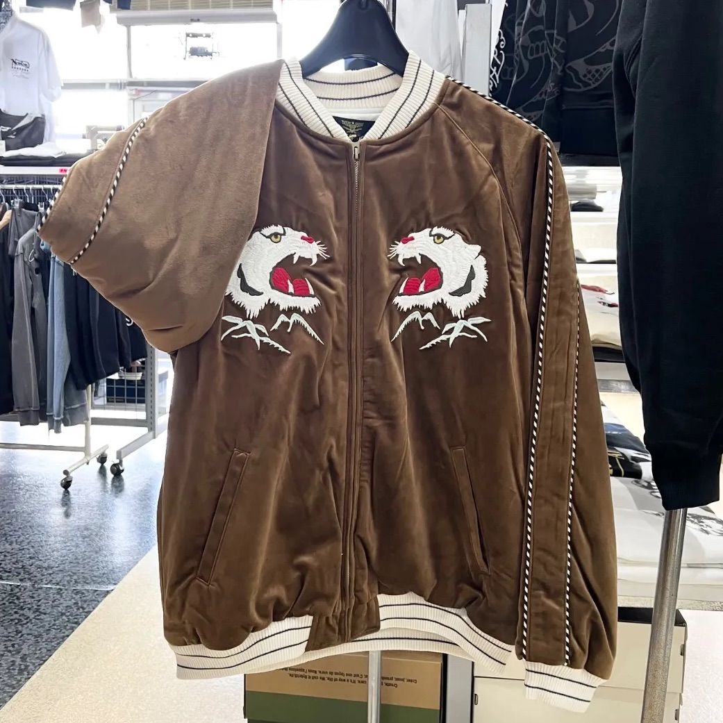 Houston ヒューストン⚫︎長袖 スカジャン スーベニアジャケット