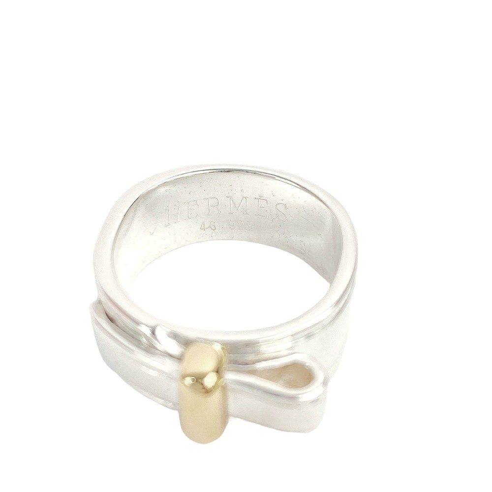 HERMES エルメス アルテミス コンビ リング 53 HERMES エルメス アルテミス コンビ リング 53 HERMÈS エルメス