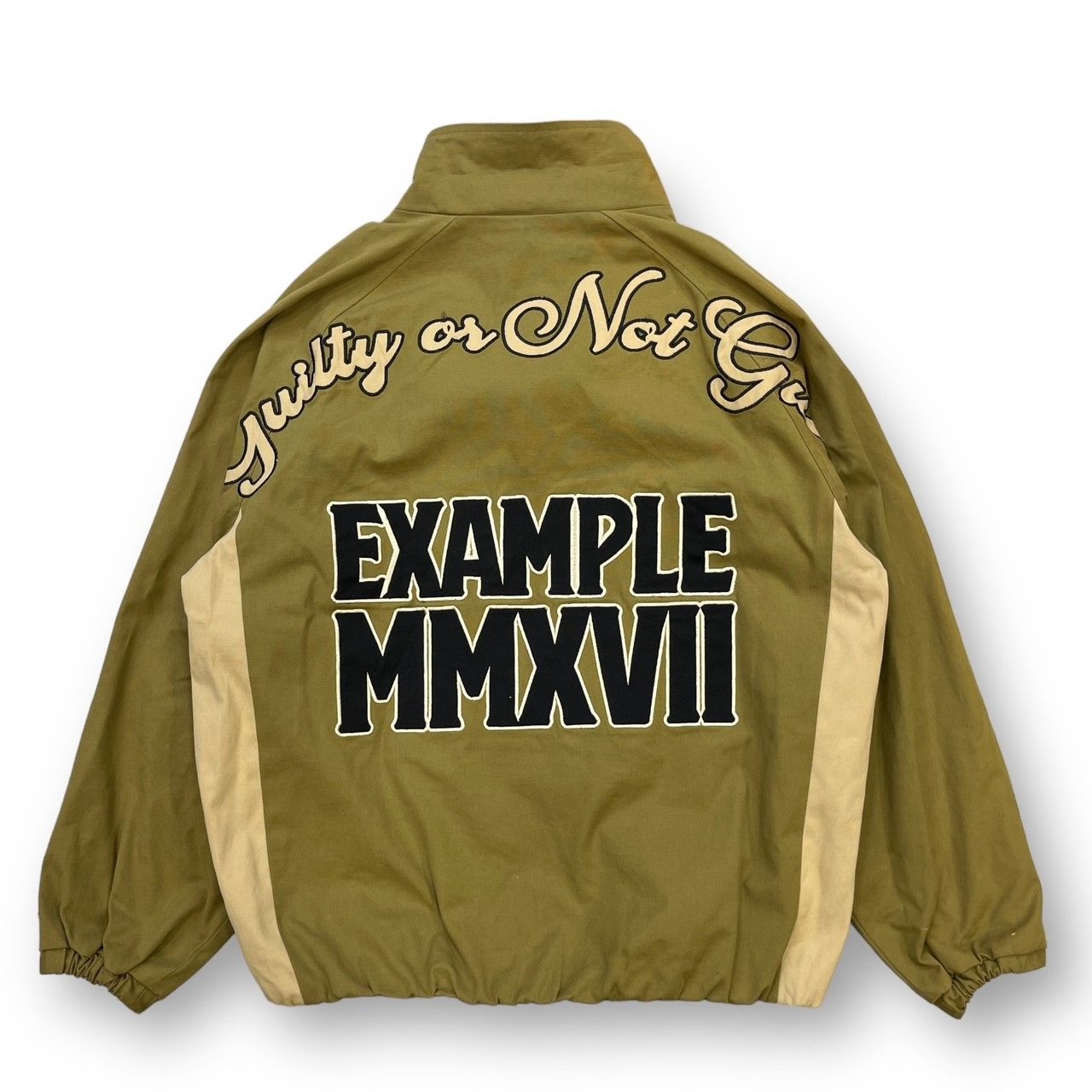 黒*坂様 EXAMPLE 22SS HEAVY CANVAS TRACK JAC 定価30800円 EXAMPLE 22SS HEAVY CANVAS TRACK JACKET L - メルカリ