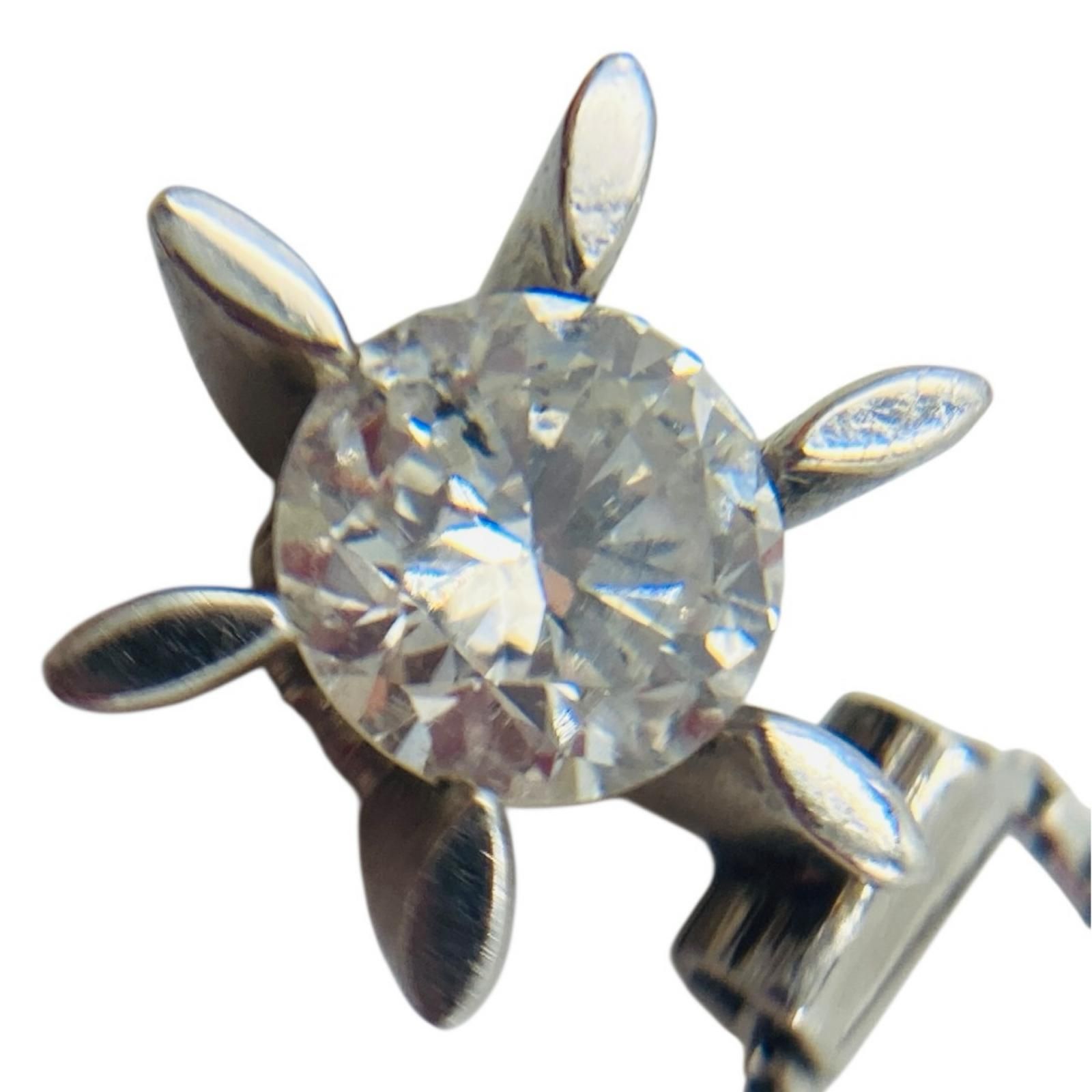 プラチナ ダイヤ 0.4ct ネックレス PT850 3.0g 41cm ペンダントトップ