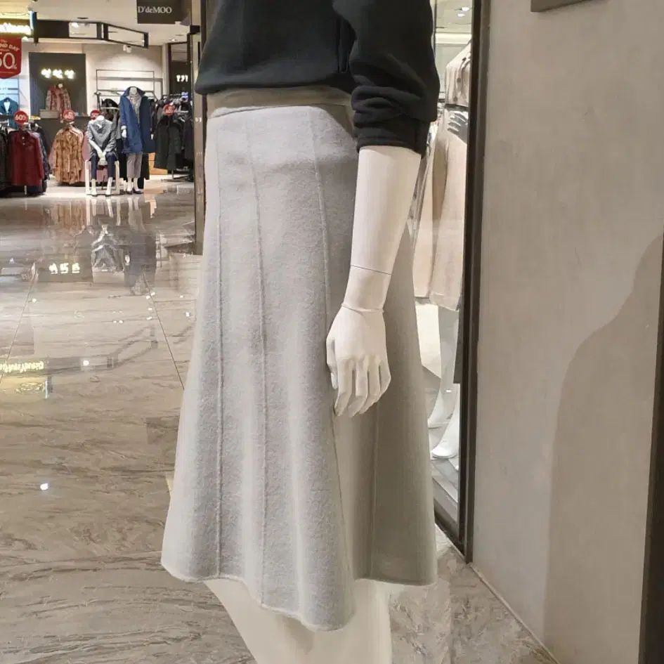 デコ DECO カシミアウール ハンドメイドスカート 55