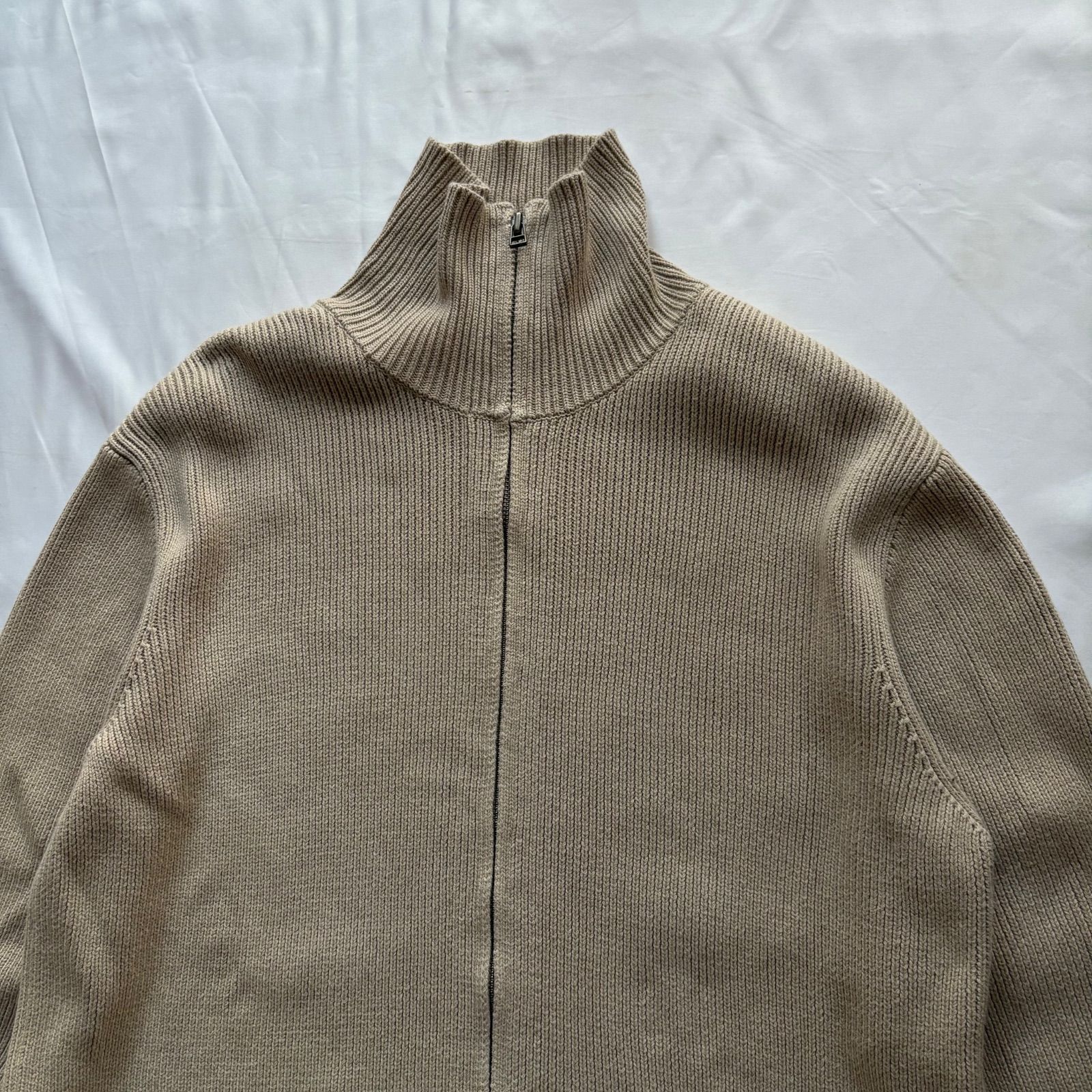 90-00s BANANA REPUBLIC Cotton Drivers Knit Sweater バナナリ
