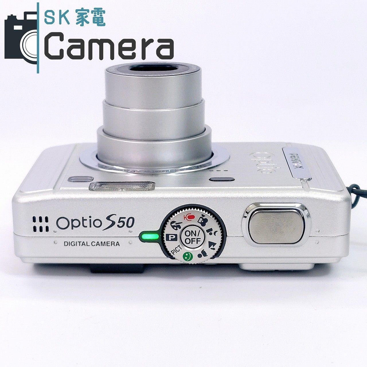 中古】 PENTAX Optio S50 コンパクトデジタルカメラ 単三電池で動き 