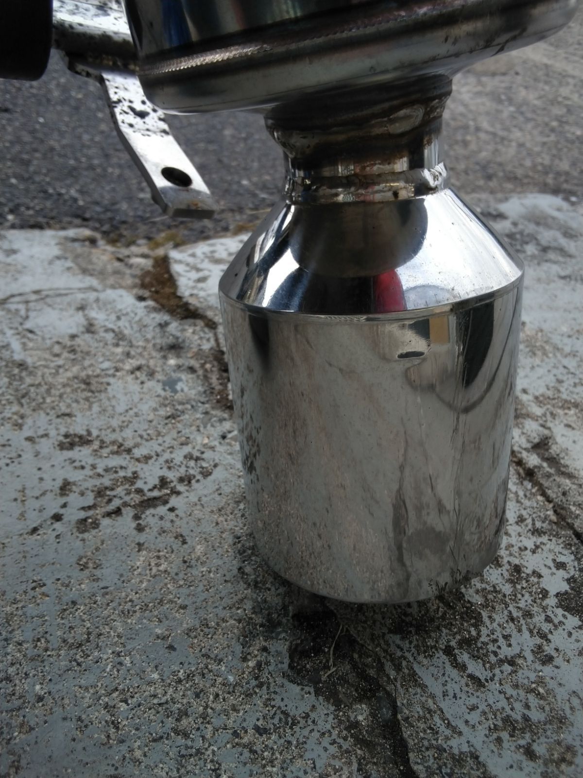 トカちゃんホンダフィットge8 AXIS RRスポーツマフラー 廃番品 トカ