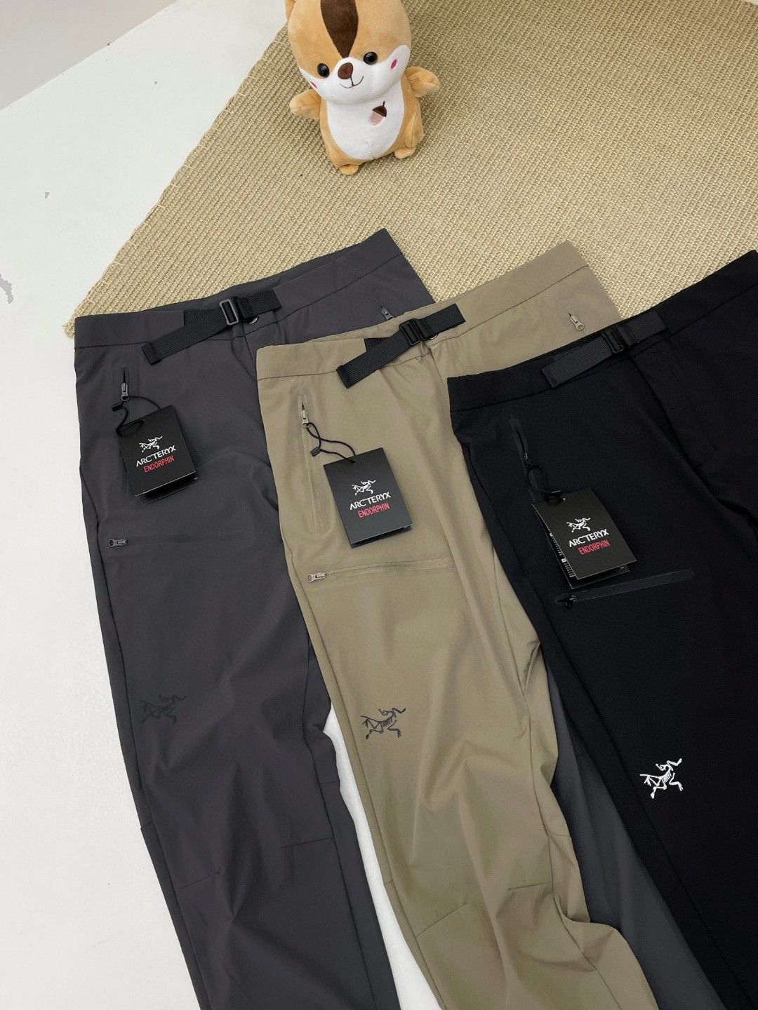 ARC'TERYX メンズ速乾パンツ夏軽量ビジネスカジュアルパンツ