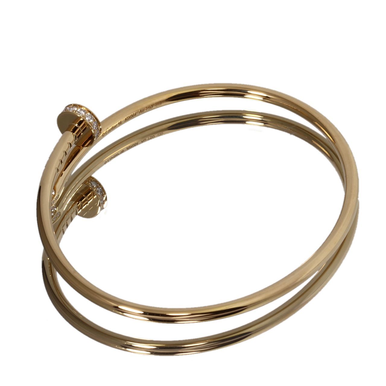 新品  カルティエ 昨日購入超美品ブレスレット空箱 Cartier カルティエ ブレスレット 新型 LOVE BRACELET