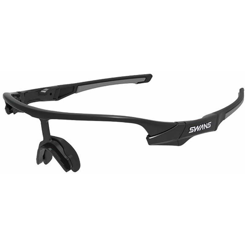 swans(スワンズ) F-STX DA SETUPヨウフレーム マルチSPサングラス (fstxda-bk)、BK
