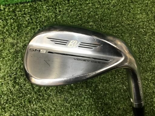 タイトリスト VOKEY SPIN MILLED SM9 ツアークロム 58°|12°D ウェッジ WG 純正特注シャフト フレックスS メンズ 男性用 右利き 右用 Dランク ゴルフクラブ