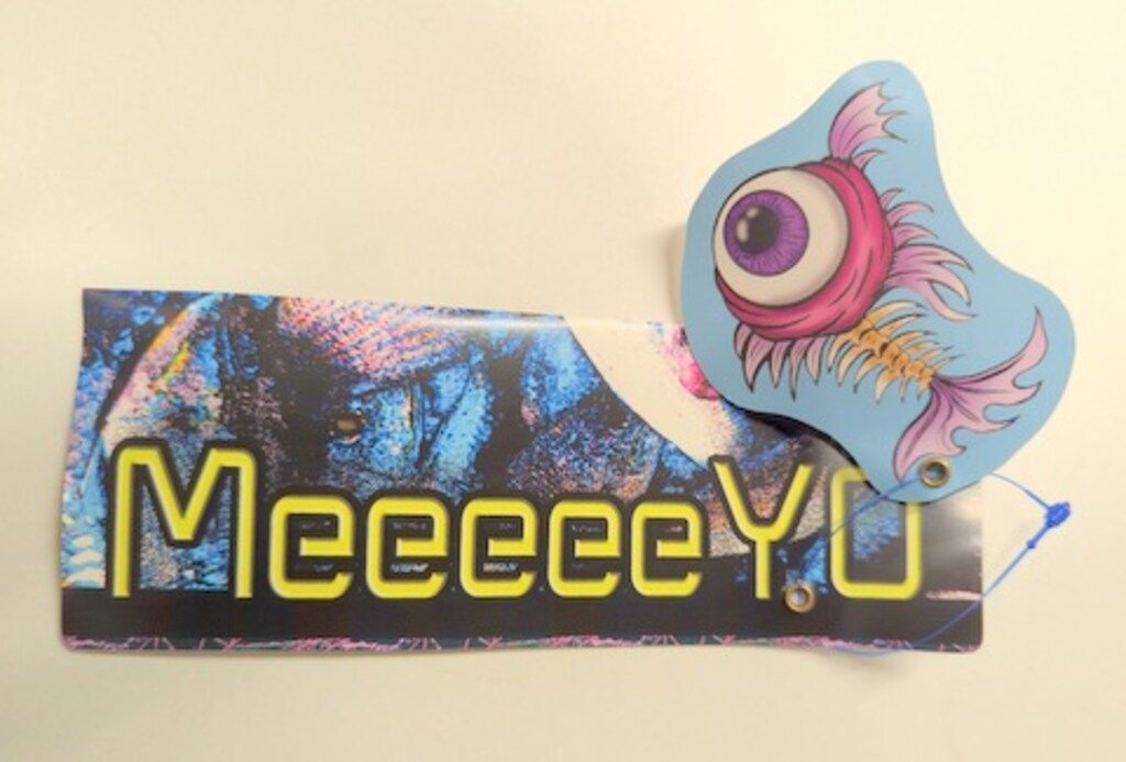 悪玉菌製造工場 MeeeeeYo オハナミ ※自立し難いです。頭の向き次第で