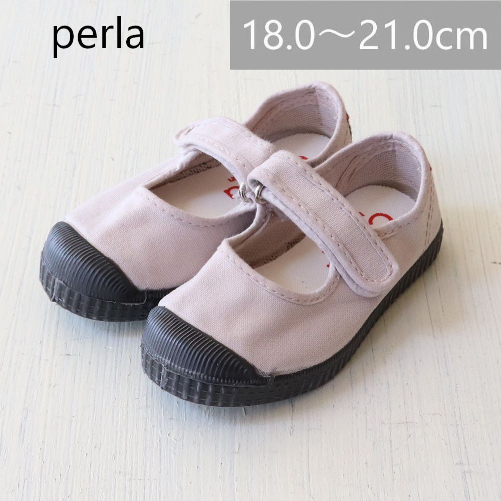 【新品・未使用】Cienta（シエンタ）キッズ ブラックソール ベルクロシューズ 76N perla  29-34size 靴