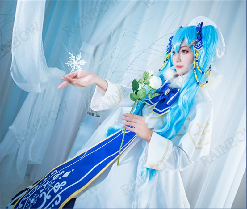 雪ミク 2021 ボーカロイド 初音ミク Snow Miku コスプレ衣装 cosplay