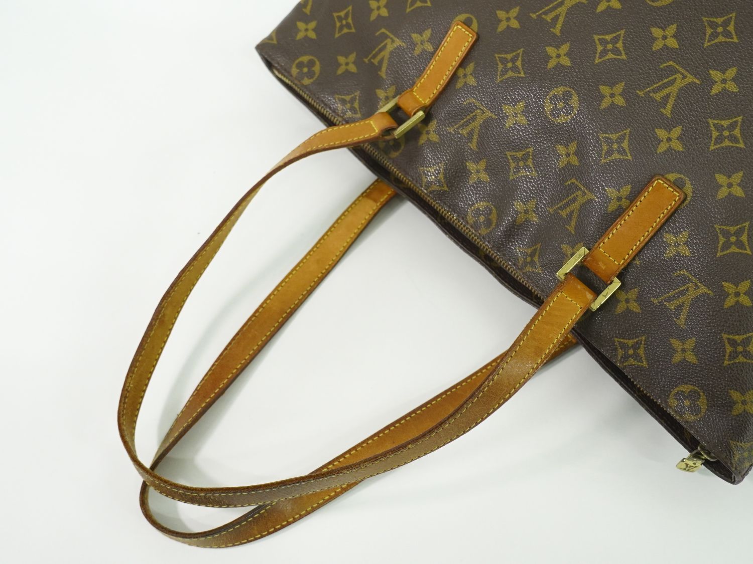 本物 ルイヴィトン LOUIS VUITTON LV カバメゾ モノグラム ショルダー  