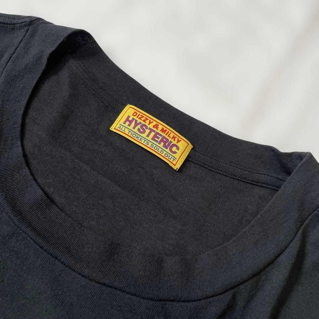 ヒステリックグラマー 肩あき半袖Tシャツ ヒスガール プリント サイズ