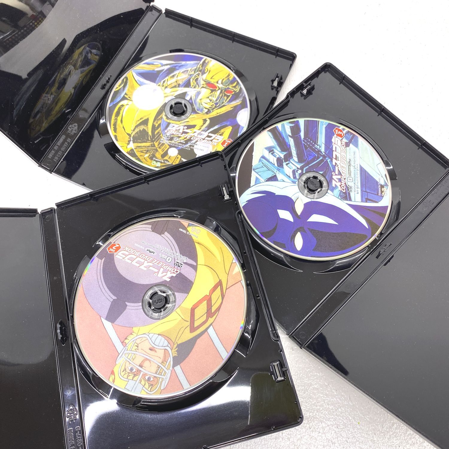 中古】 スペースコブラ COMPLETE DVD BOOK 全3種 【加古川物流