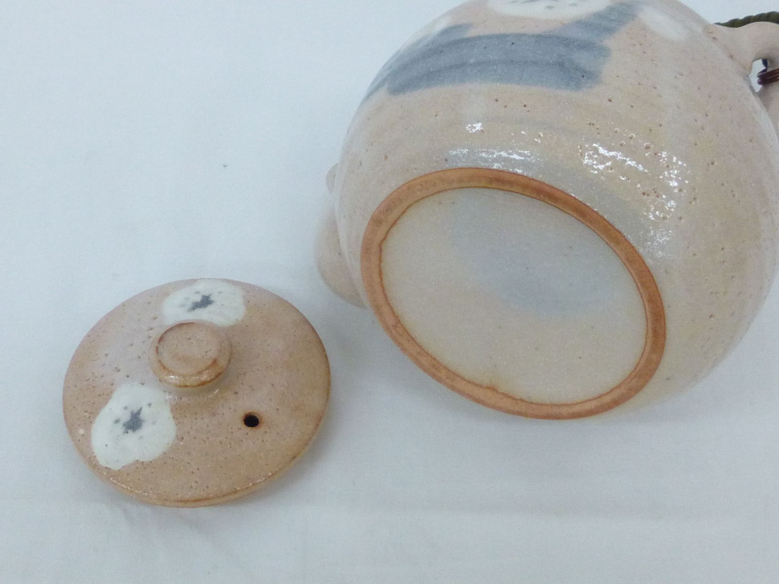 未使用品】半右衛門窯 加藤半一郎 急須 湯呑み 小皿 5客セット