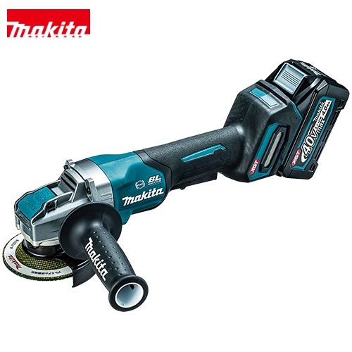 マキタ 100mm 充電式ディスクグラインダ GA045GRMX DIY用具 40Vmax 4.0Ah バッテリ2本 充電器 ケース付