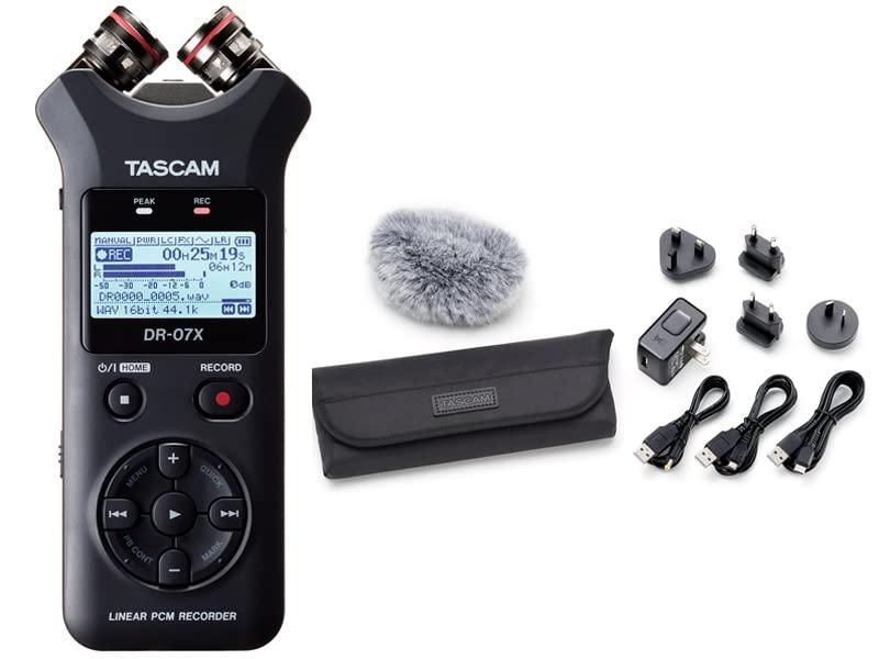 アクセサリーパック|AK-DR11G mk3セット TASCAM タスカム - USB オーディオインターフェース搭載 ステレオ リニアPCMレコーダー DR-07X