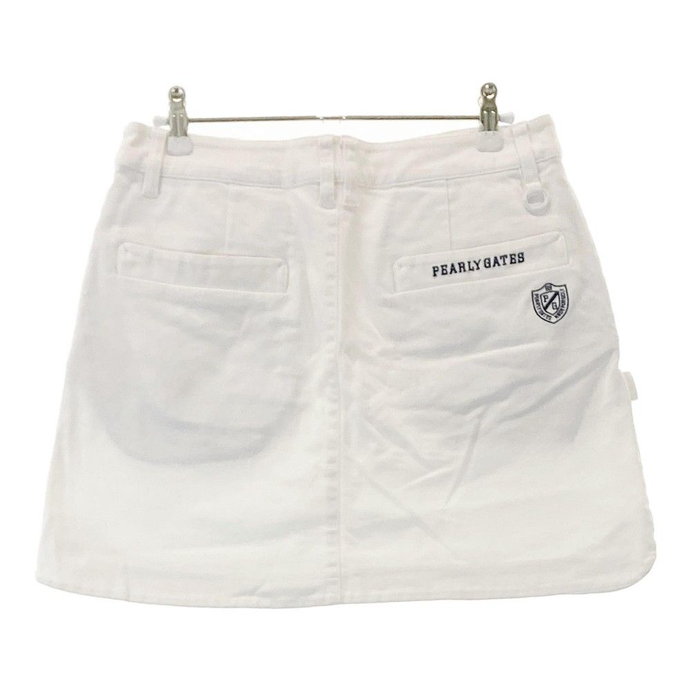 PEARLY GATES ゴルフ用スカート ホワイト サイズ1 サイズ：1 PEARLY
