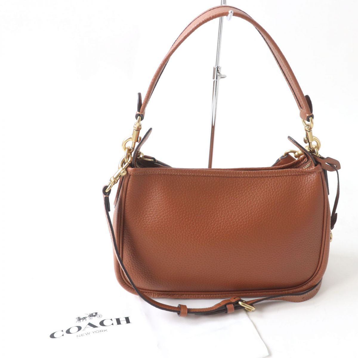 COACH コーチ レザー ショルダーバック 定価66000円 COACH (コーチ