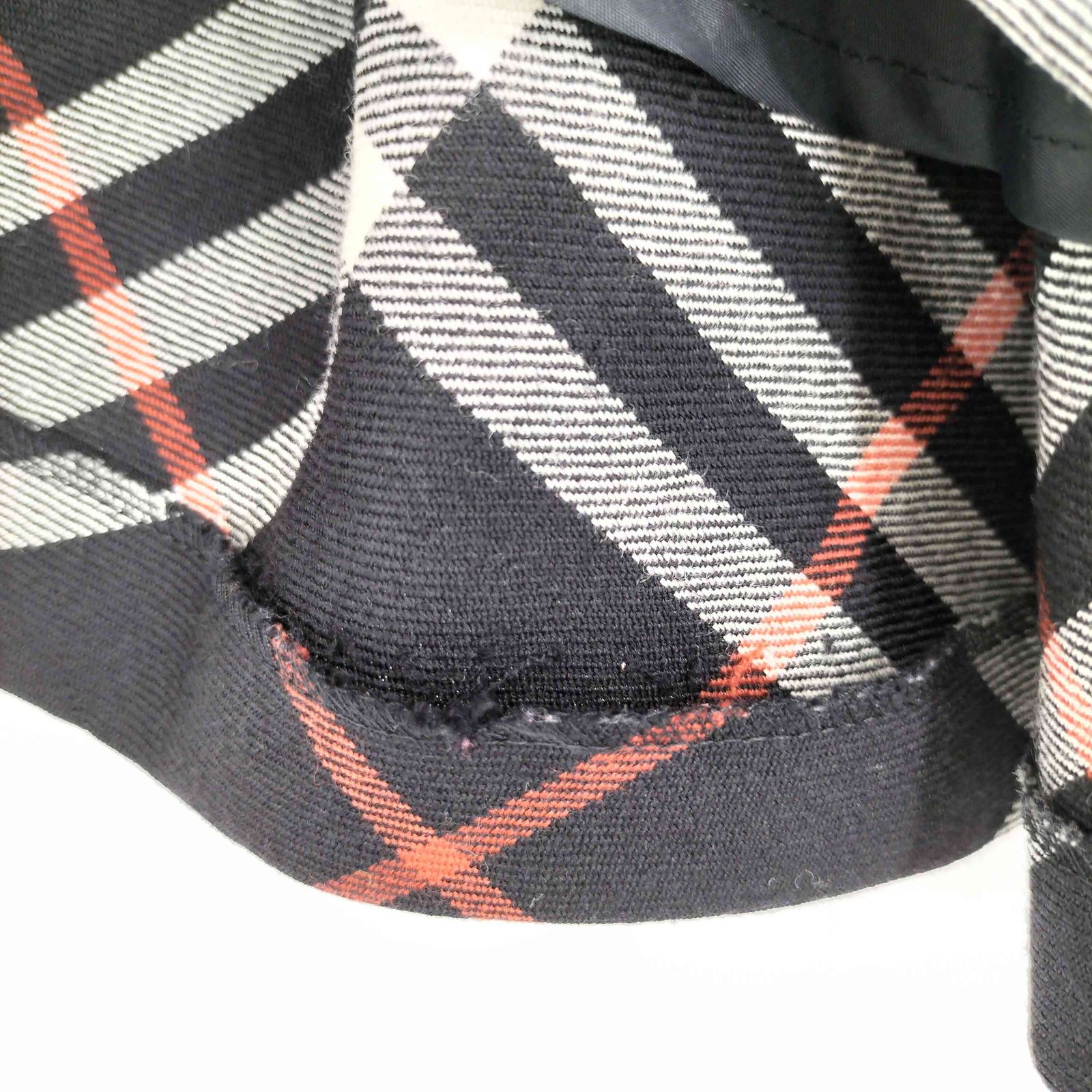 【BURBERRY BLUELABEL】 チェックスカート ラップスカート 36 バーバリーブルーレーベル チェック柄ラップスカート レディース