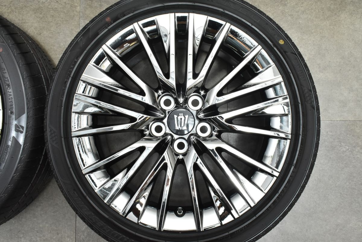 希少 新車外し 美品】トヨタ 220 クラウン G-Exective 純正 18in 8J +