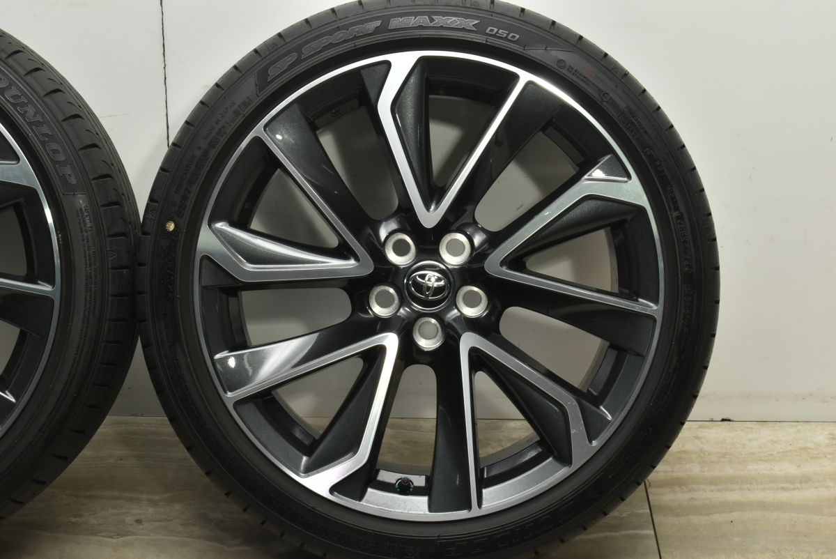 バリ溝 美品】トヨタ カローラスポーツ 純正 18in 8J +40 PCD100