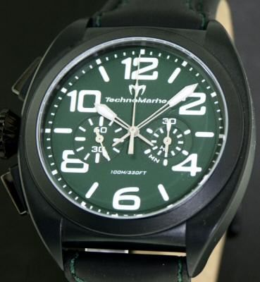 technomarineテクノマリーン新品メンズクォーツクロノグラフ腕時計100M 
